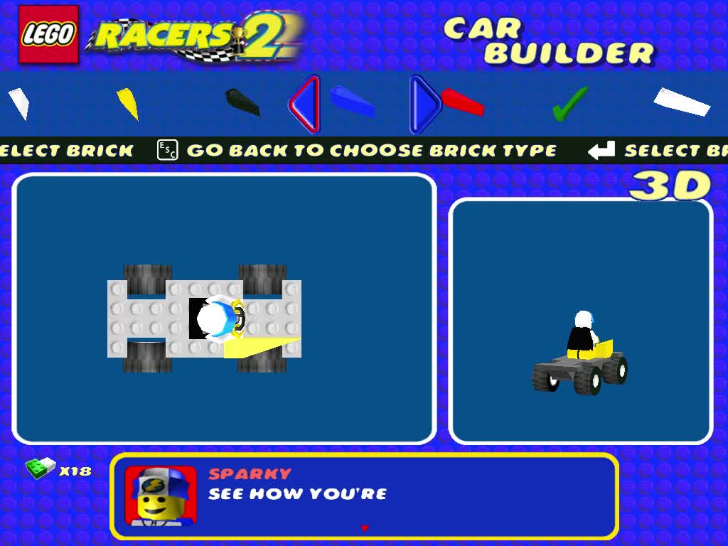 Video Examples for LEGO Racers - TV Tropes